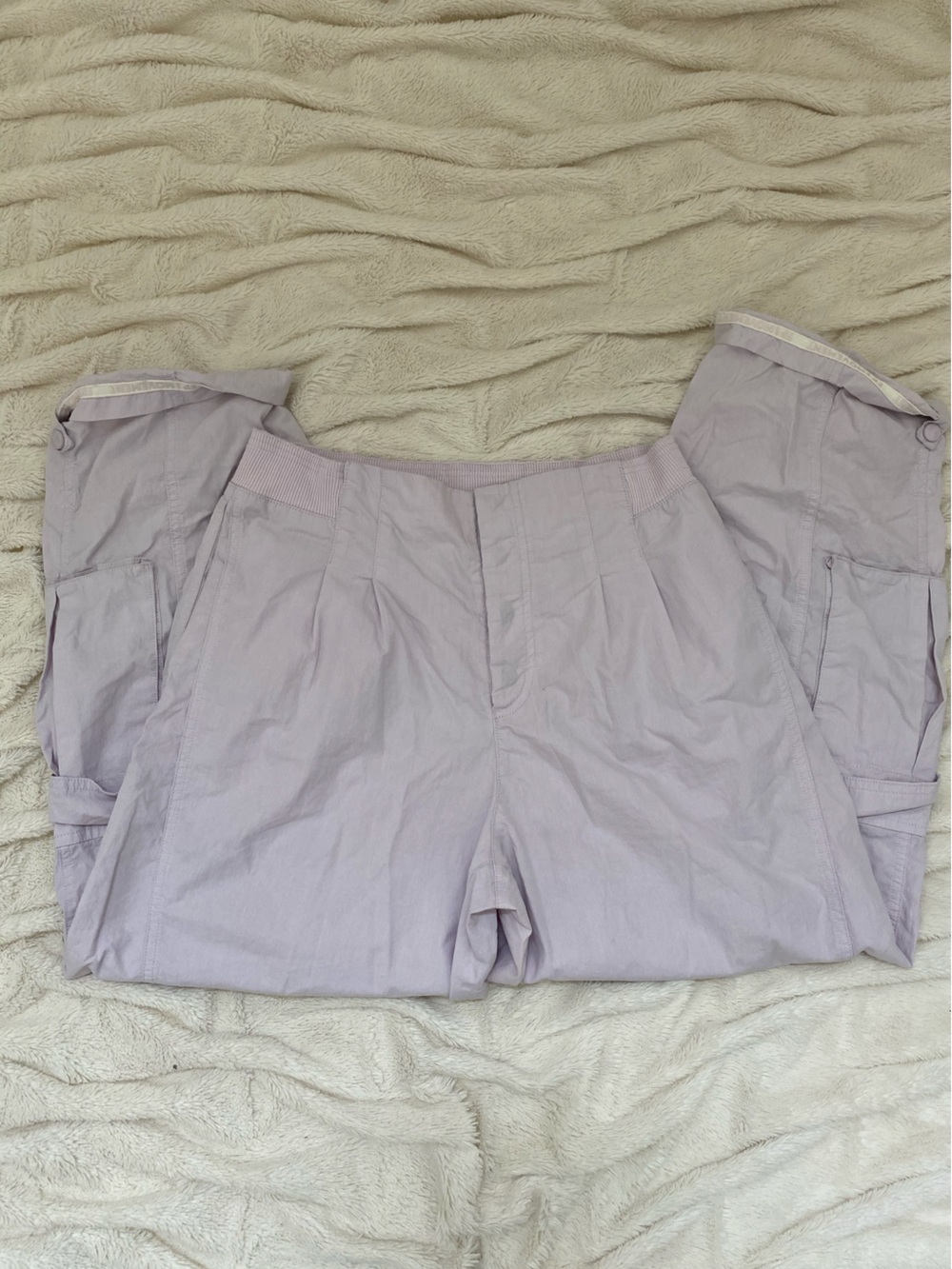 Free People Movement FP Movement Mesmerize Me cargo pants lilac Sz L - Picture 4 of 11